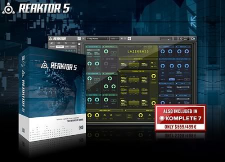 NI Reaktor 5.5.1+ Full Libraty & Exclusive files from Komplete 7 (ENS