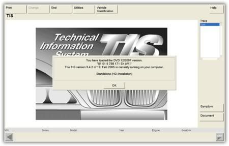 BMW TIS 12.2007 ENGLISH DVD
