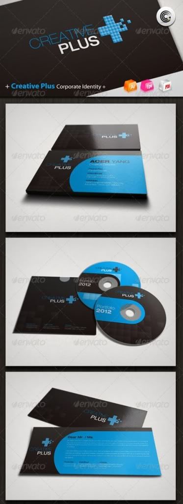 GraphicRiver Creative Plus Corporate Identity GraphicRiver Creative Plus Corporate Identity