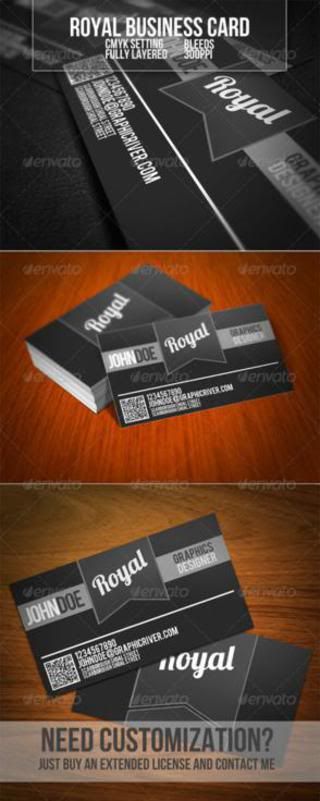 GraphicRiver Royal Business Card GraphicRiver Royal Business Card