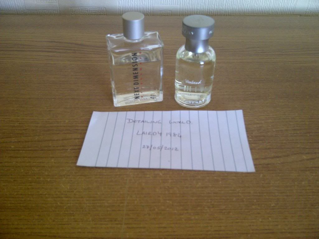 Various Aftershaves for sale Detailing World Forum