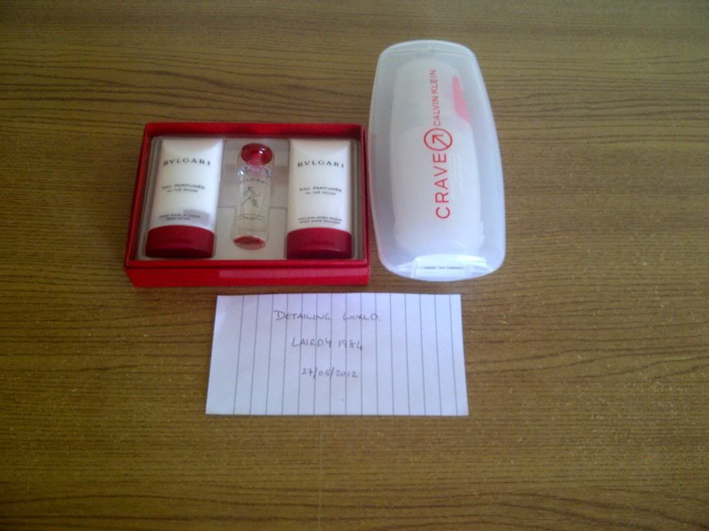 Various Aftershaves for sale Detailing World Forum