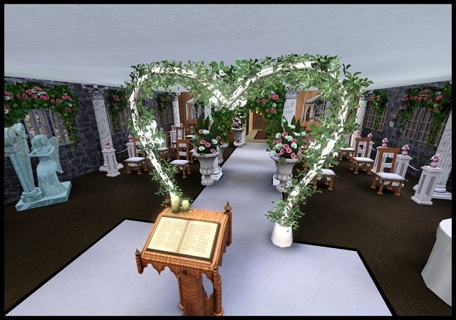 The Sims 3 Showtime Wedding Chapel Gift To Friends And Simmers D