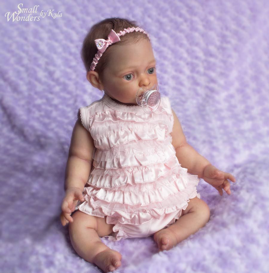 Swk Reborn - Full Body Silicone Baby Bethany #1 - Amazing Eyes!