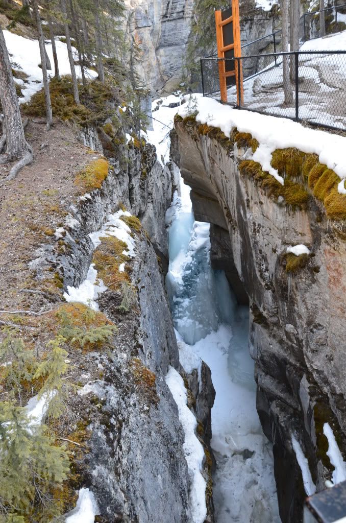 2011年4月加拿大西部山脉公园之旅-9 <wbr>(Maligne <wbr>Canyon)