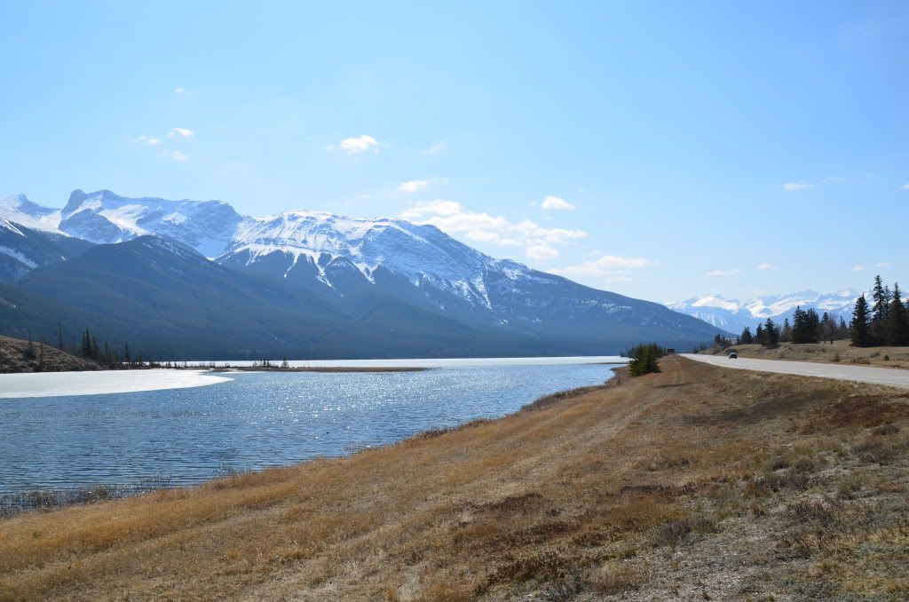 2011年4月加拿大西部山脈公園之旅-13 <wbr>(Lake <wbr>on <wbr>the <wbr>way)
