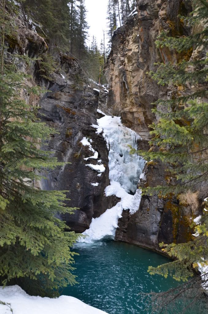 2011年4月加拿大西部山脉公园之旅-21 <wbr>(Johnston <wbr>Canyon)