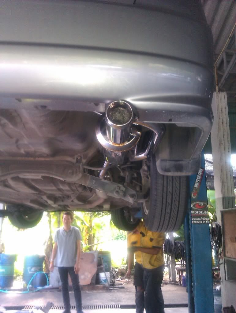 NEW ท่อFUJITSUBOทำตรงรุ่นES 1.7auto