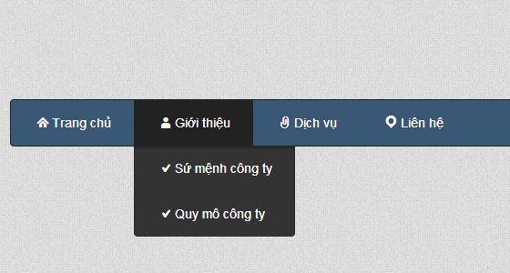 Hướng dẫn tạo Dropdown Menu với CSS3