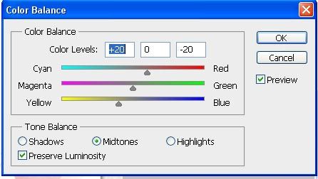 fix colour casts - adjust midtones color balance in photoshop cs5