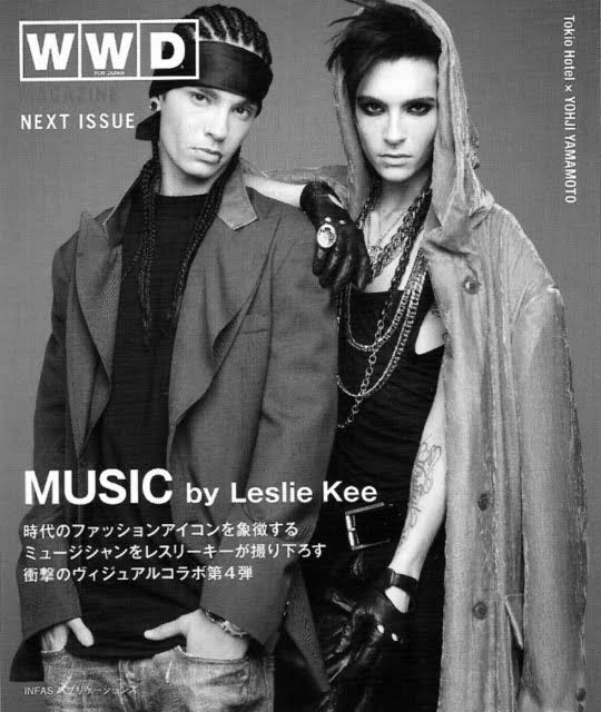 Magazines,Tokio hotel