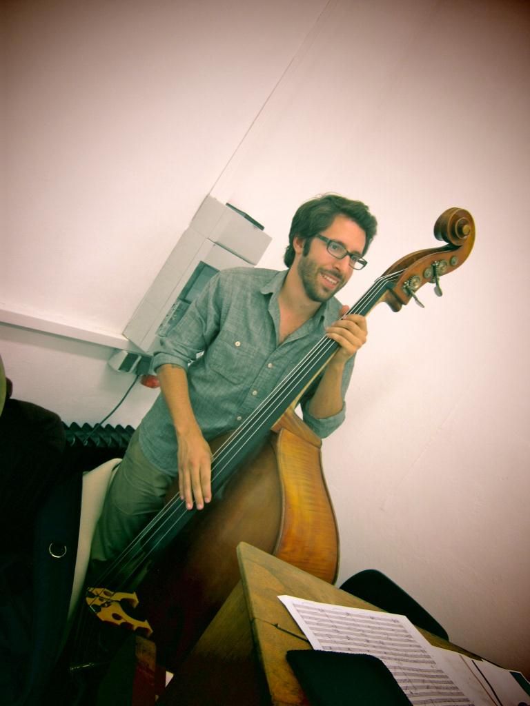 devin drobka on bass