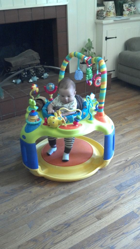 when can you use an exersaucer