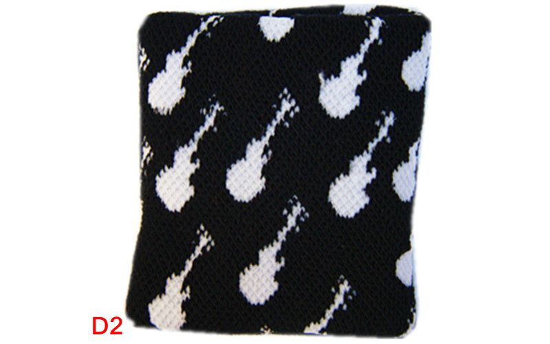 New Season Super Cool Punk Goth Emo Tattoo Rockabilly Wrist Sweatband