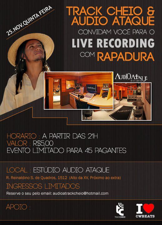 LIVE RECORDING RAPADURA