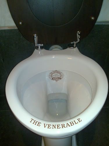 The Venerable Crapper: clever marketing for a great product