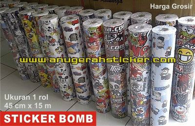 bomb sticker