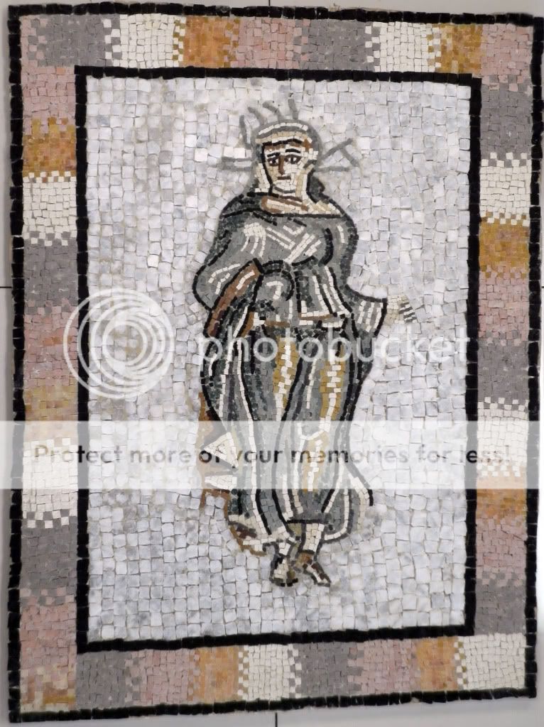 Roman Woman Tunisia/Carthage Mosaic Hand Made ART Africa  