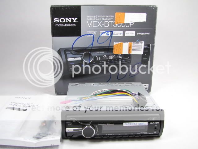 Sony MEX BT3000P CD USB Bluetooth Pandora Receiver Car Stereo Player 