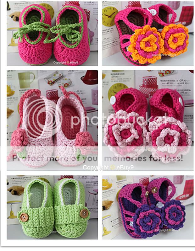 Baby Handmade Knit Crochet Diaper Cover Nappy Flower Hair Headband 0 6MTS NK