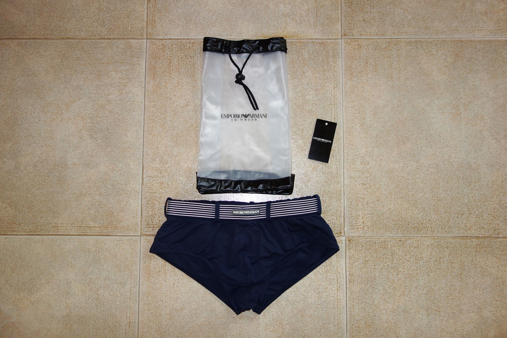armani bathing suits