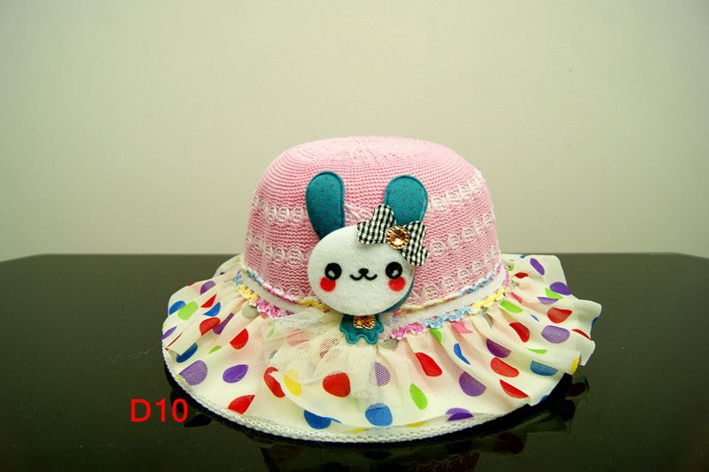 NUOVO Carino Piccolo per Bambini Bambine Cotone Secchio Pesca ratting Dixie Cup HAT