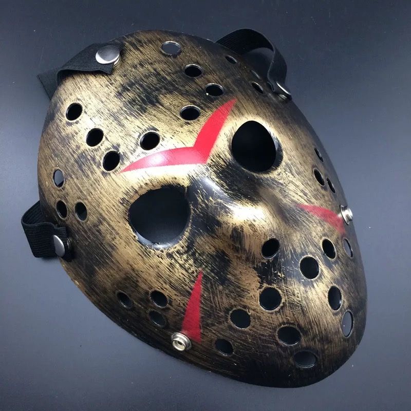 Friday The 13th Halloween Myers Jason VS Freddy Costume Prop Horror Hockey Mask
