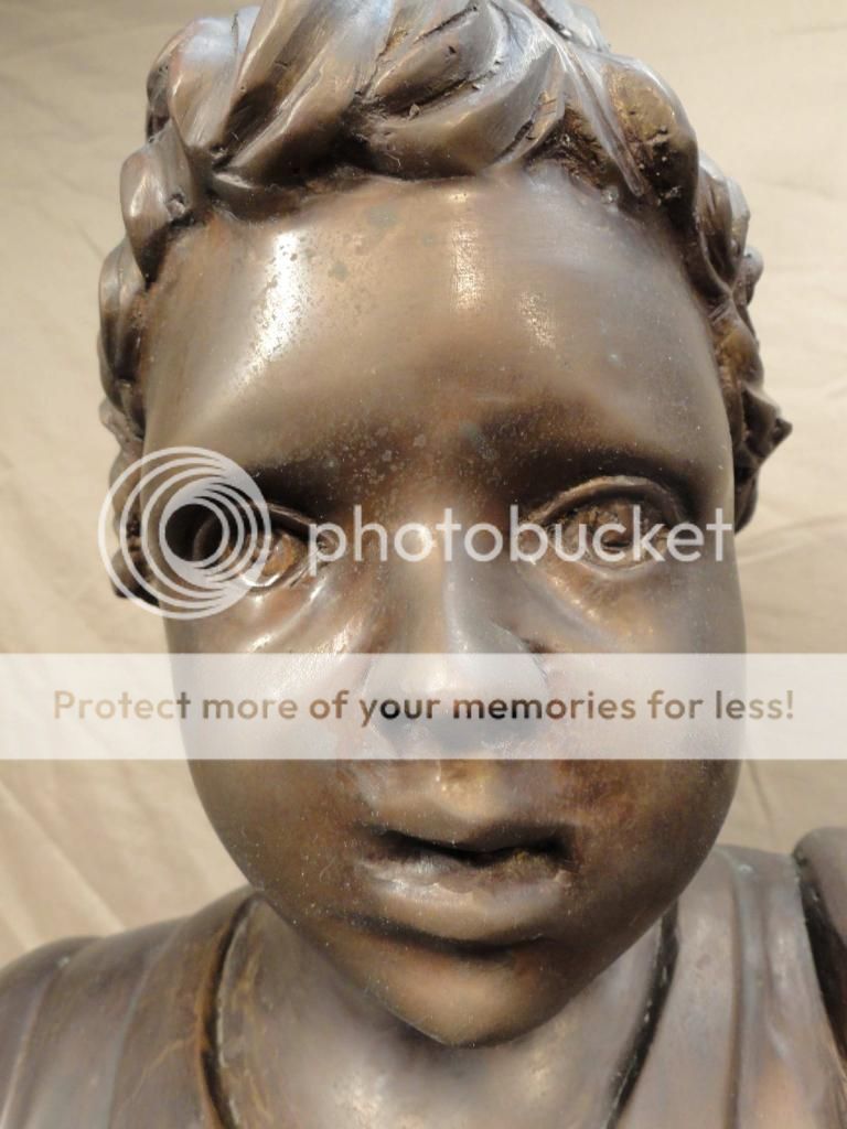 Antique Van de Voorde Spelter Bronze Sculpture Statue Georges Abel Vandevoorde  